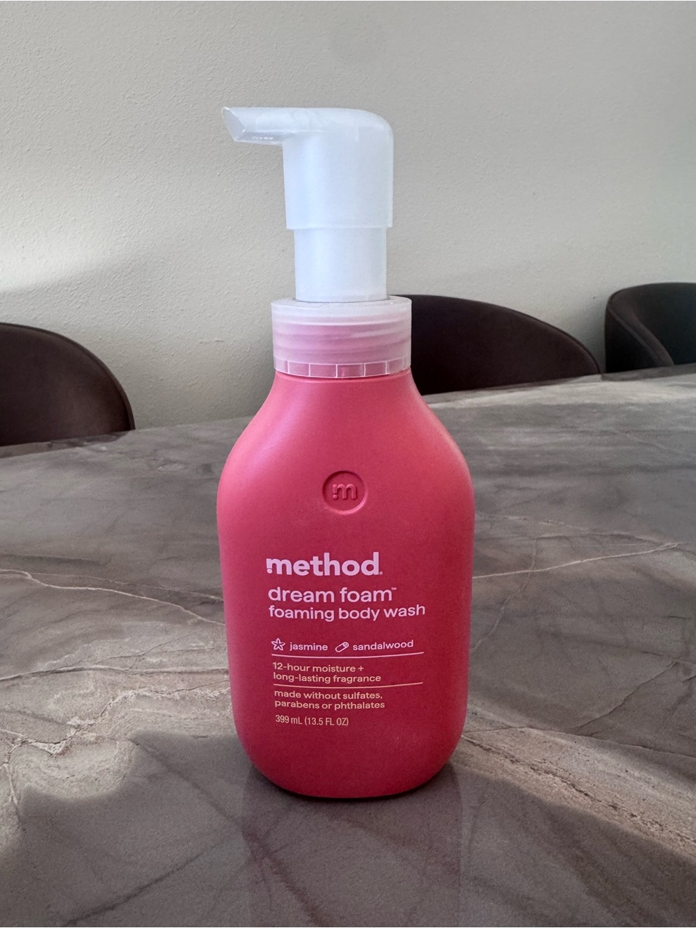 Method Dream Foam Foaming Body Wash — Pink (Jasmine + Sandalwood) 13.5 fl oz